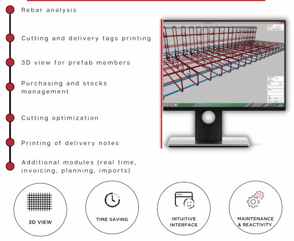 Armor Rebar Software